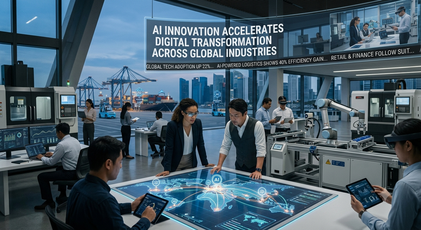 AI Innovation Accelerates Digital Transformation Across Global Industries