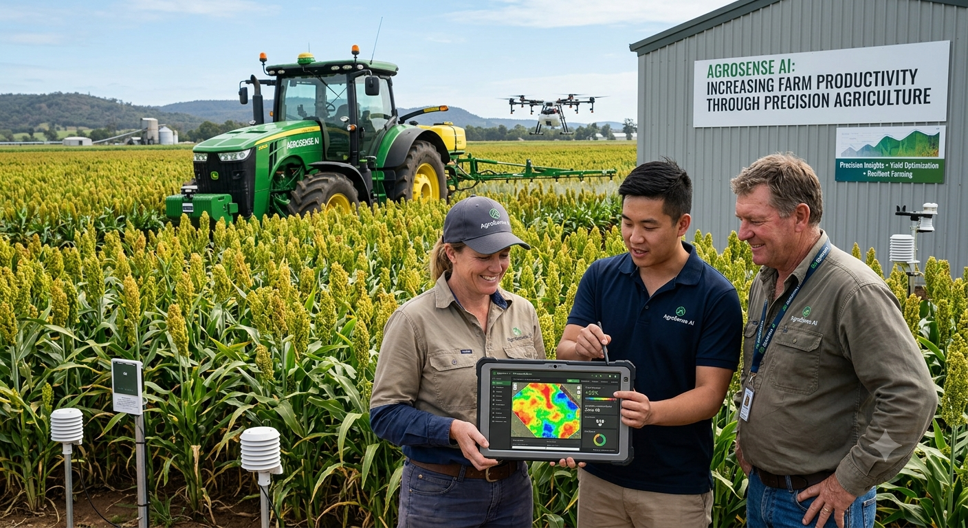 How AgroSense AI Increased Farm Productivity with Precision Agriculture