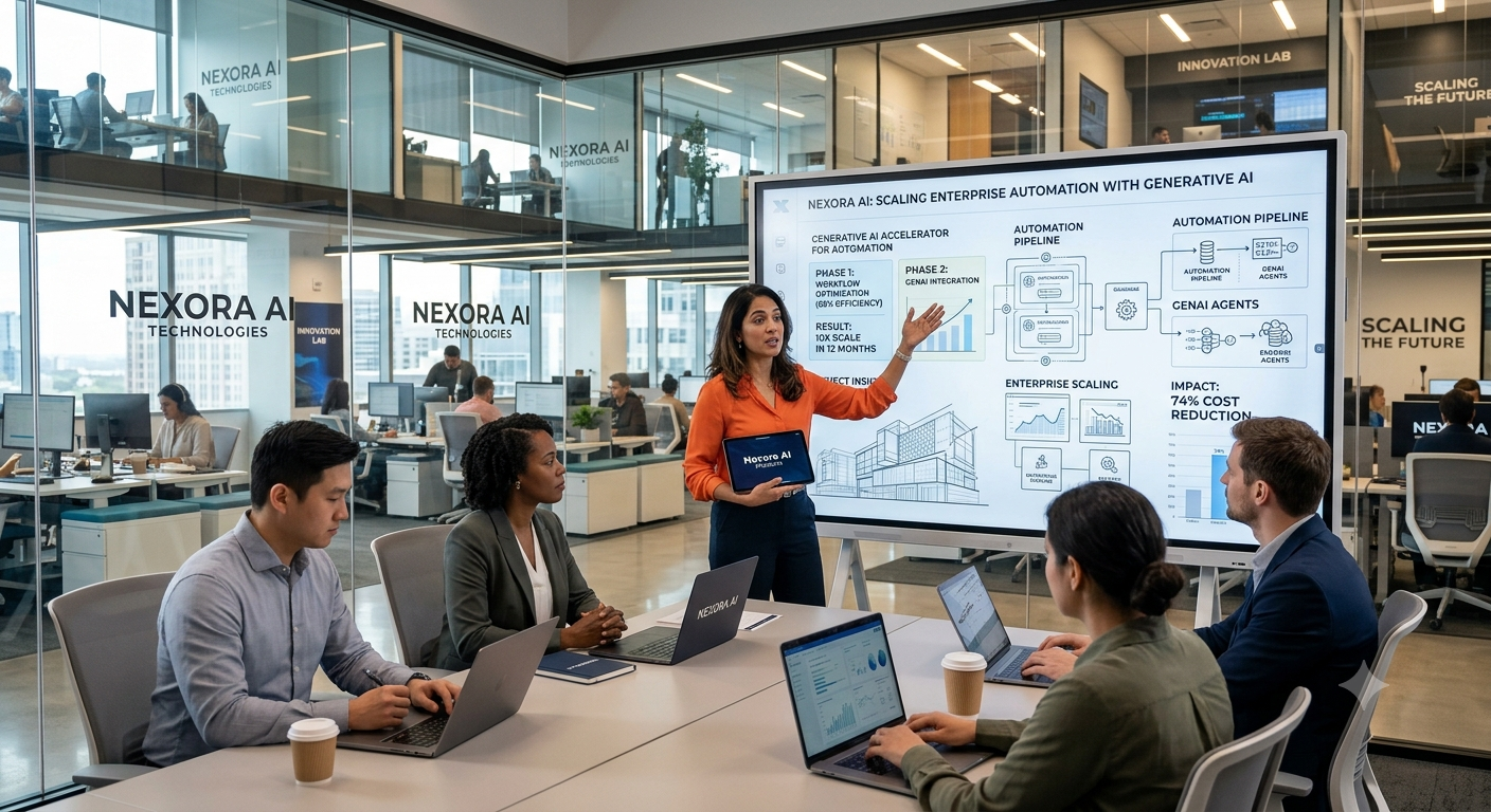 How Nexora AI Technologies Scaled Enterprise Automation with Generative AI