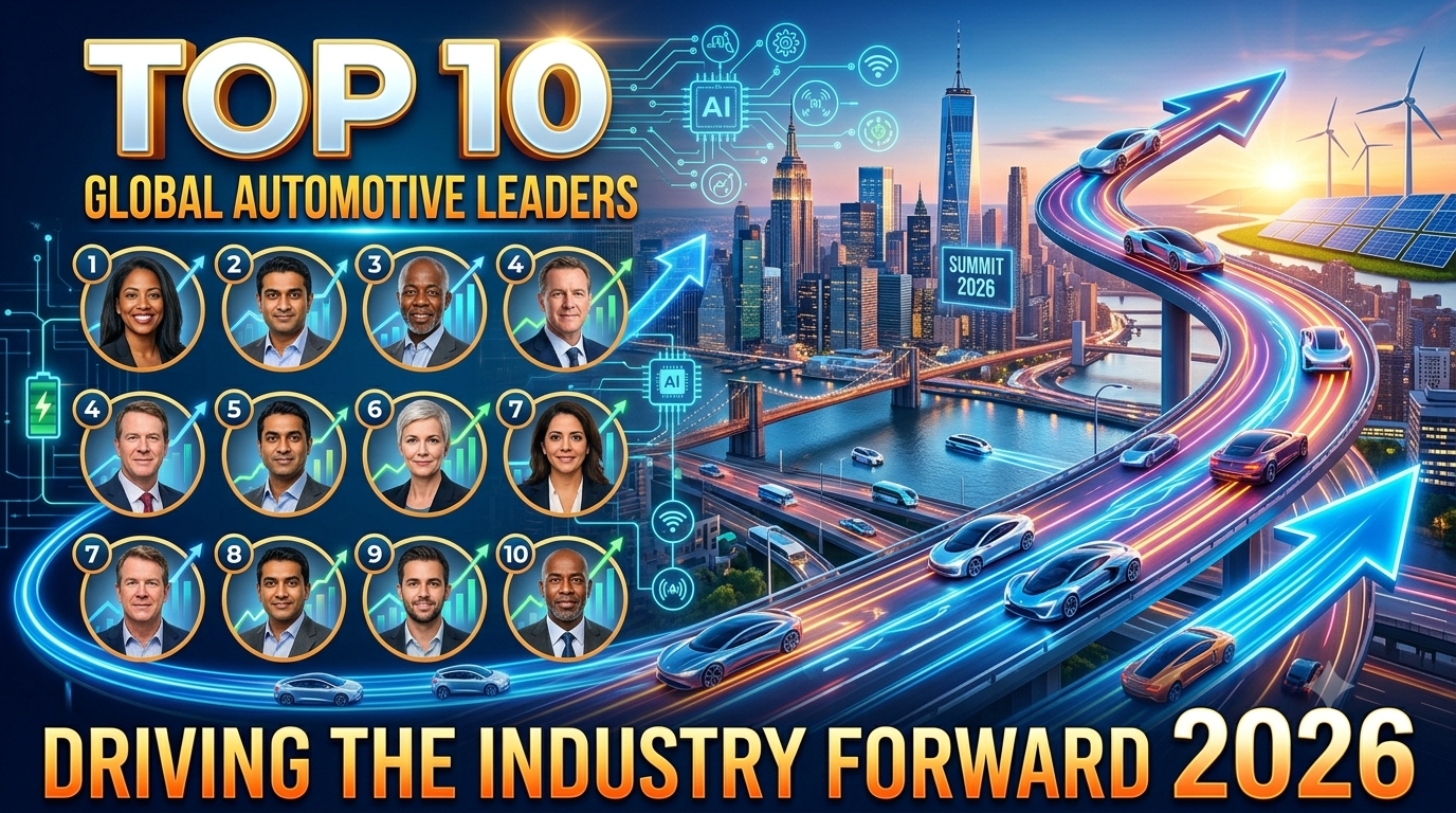 Top 10 Global Automotive Leaders Driving the Industry Forward in 2026